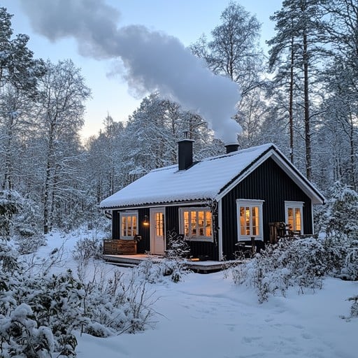 Seasonal Ontario cottage unoccupied in winter snow, representing the unique risks of seasonal property and the need for cottage insurance